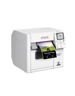 Профессиональный полноцветный настольный принтер для печати этикеток Epson ColorWorks CW-C4000e