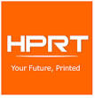 Логотип компании производителя чекового принтера HPRT TP806.