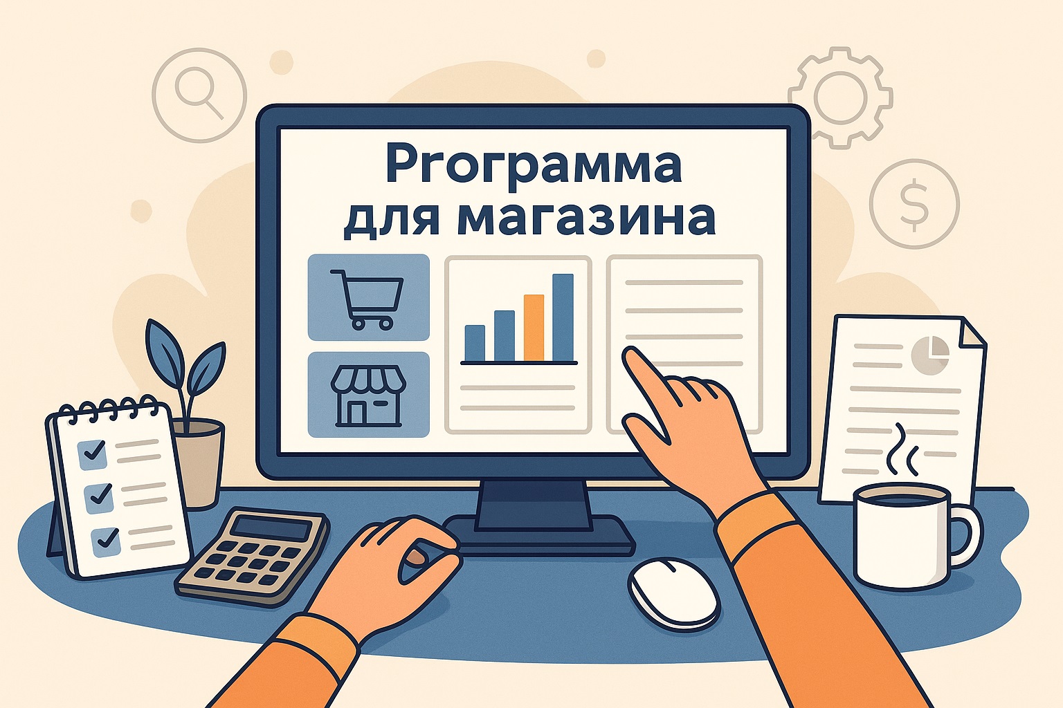 Программа для магазина