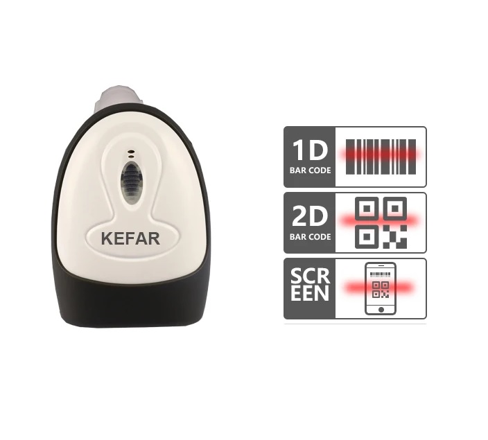 Сканер штрих кода KF-6802 USB (1D/2D кодов) для пРРО и акцизных марок