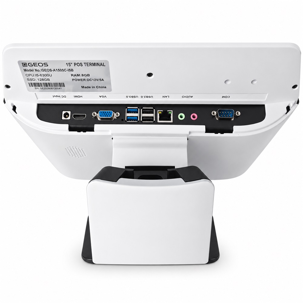 POS-терминал GEOS A1505C-I5, (15″, Intel Core i5, 8 ГБ, SSD 128 ГБ)